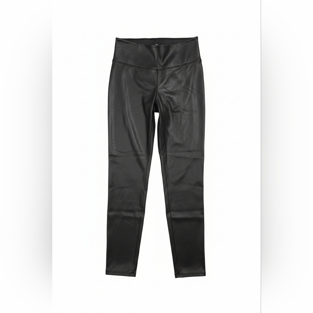 Time and Tru Black Faux Leather Pants